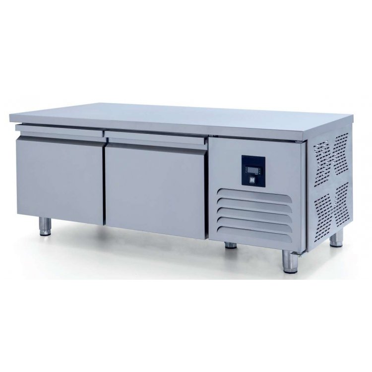 Mesa Baja Refrigerada GN1/1 de 2 puertas Fondo 700 de 1500x700x600h mm ESTAMBUL