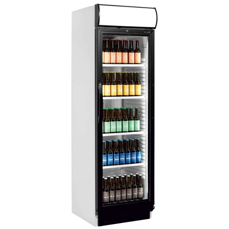 Armario Refrigerado 1 puerta de cristal con cabezal luminoso 595x640x1980h mm Línea VIBORG CEV425CP-I Armario Refrigerado 1 puerta de cristal con cabezal luminoso 595x640x1980h mm Línea VIBORG CEV425CP-I