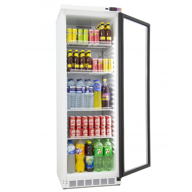 Armario Expositor Refrigerado 400 litros Puerta de Vidrio de 620 x665 x1850h mm CORDOBA RV300DIG