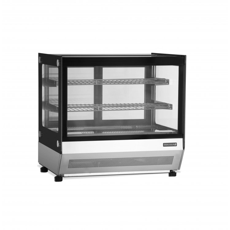 Vitrina refrigerada sobremostrador Cristal Recto 700X560X670h mm Línea VIBORG LCT750F-P. 65kg Vitrina refrigerada sobremostrador Cristal Recto 700X560X670h mm Línea VIBORG LCT750F-P. 65kg