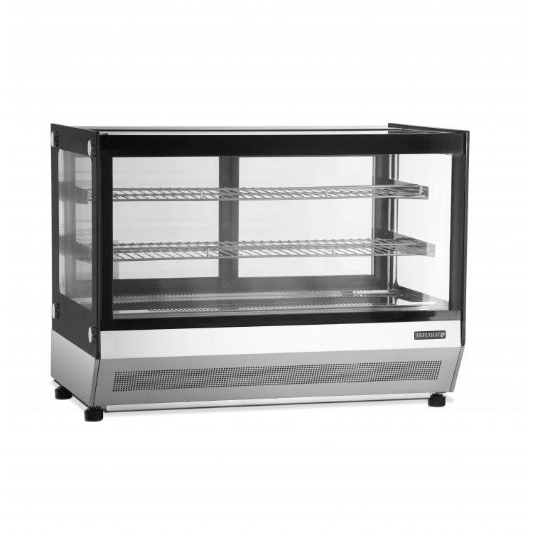 Vitrina refrigerada sobremostrador Cristal Recto 900X560X670h mm Línea VIBORG LCT900F-P Vitrina refrigerada sobremostrador Cristal Recto 900X560X670h mm Línea VIBORG LCT900F-P
