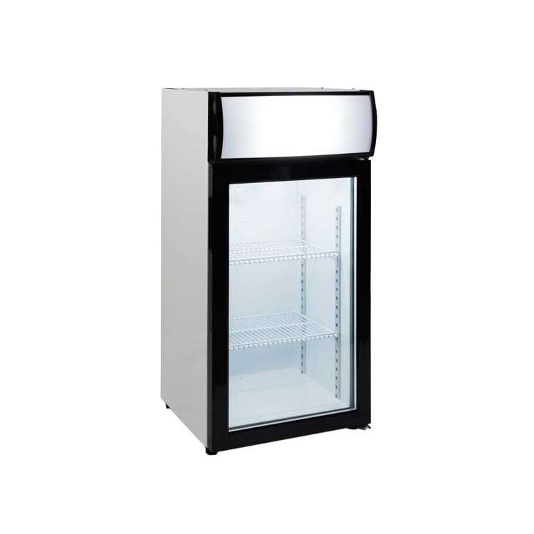 Expositor Sobremesa Congelación 80 litros 1 Puerta de 470 x460 x1000h mm PEKIN FT-80L