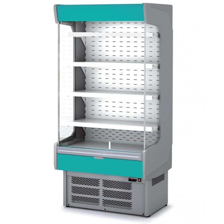 Vitrina Expositora Mural Fondo 800 dim.970x860x2020h mm Línea Córdoba M-8-100