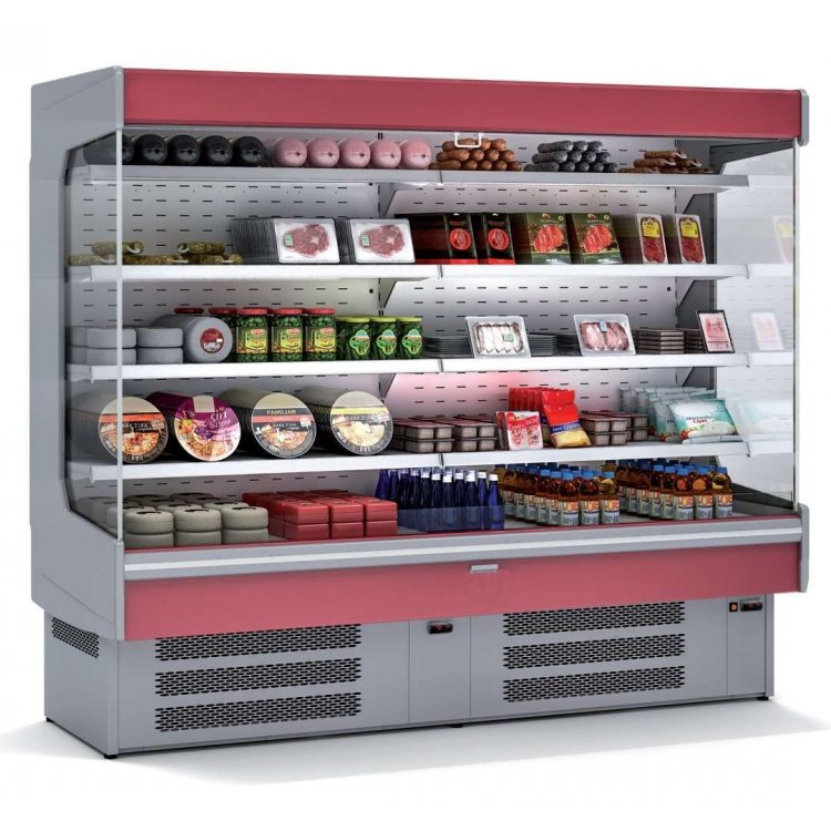 Vitrina Expositora Mural Fondo 800 dim.1880x860x2020h mm Línea Córdoba M-8-190