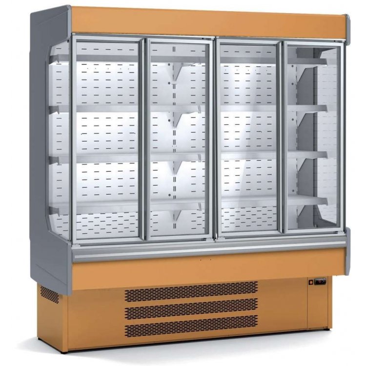 Vitrina Expositora Mural con Puertas dim.1480x860x2022h mm Línea Córdoba M-8-150-EG