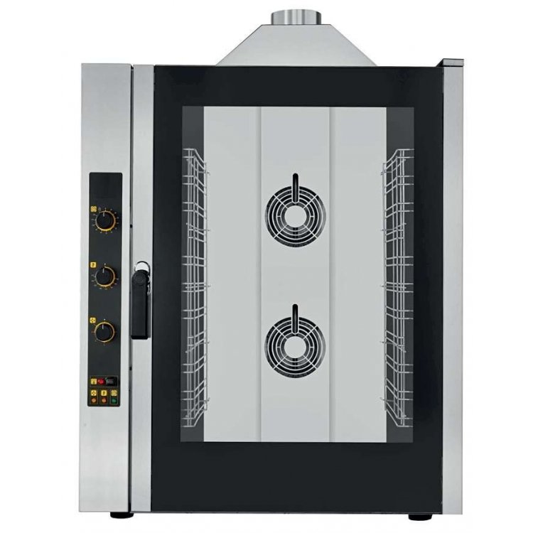 Horno de gas convección con VAPOR 11 bandejas GN1/1 EKF1111GUD Línea Padova