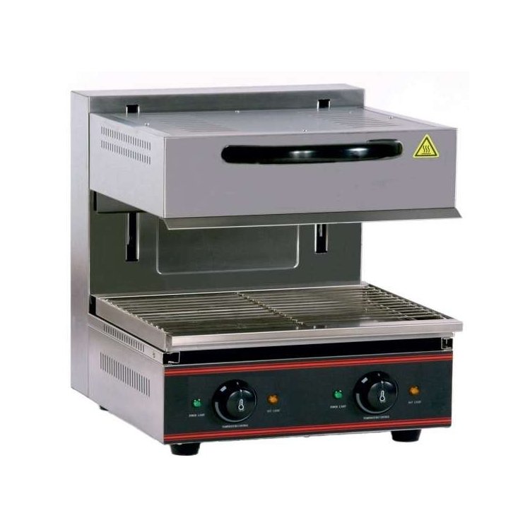 Salamandra Eléctrica Elevable de 600 x510 x520h mm PEKIN EB600. -31KG.