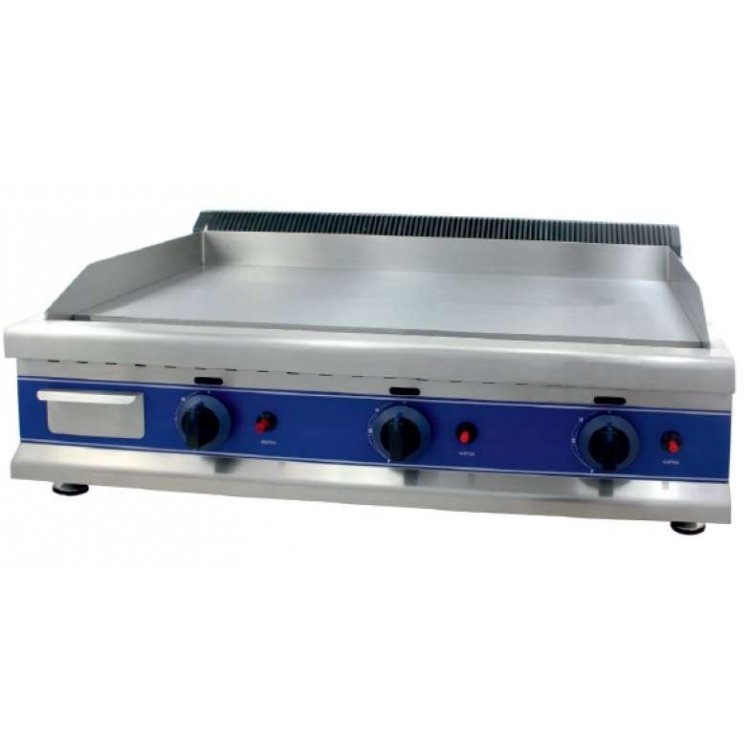 Frytops a Gas Acero Rectificado 12 mm de 950 x610 x340h mm PEKIN ICG950