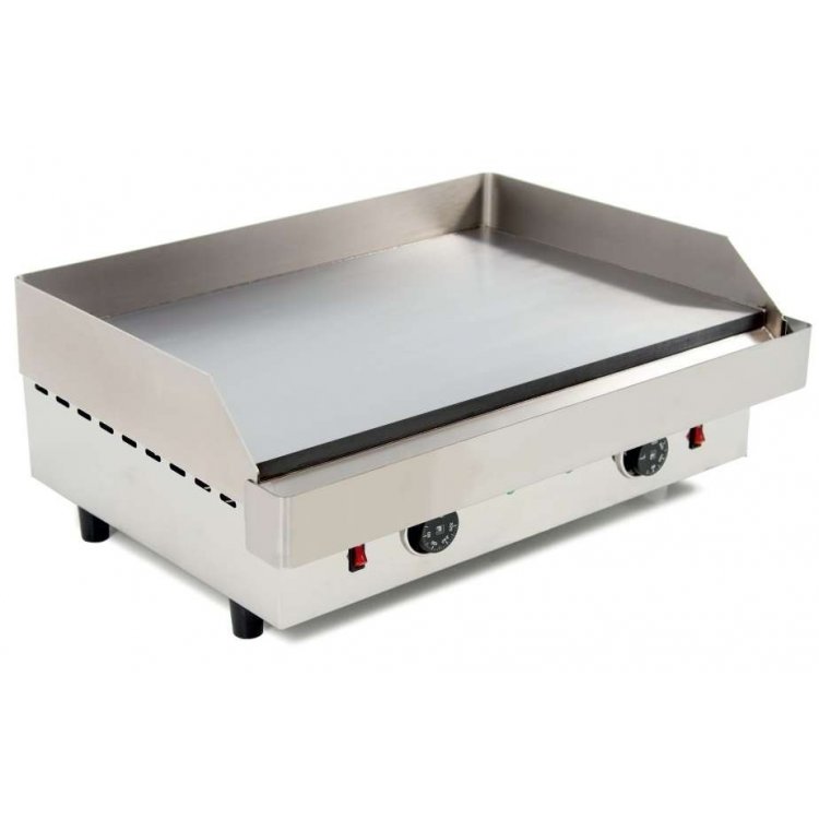 Plancha Eléctrica de Asar Acero Rectificado dim.810x457x240h mm línea Badajoz 80PER
