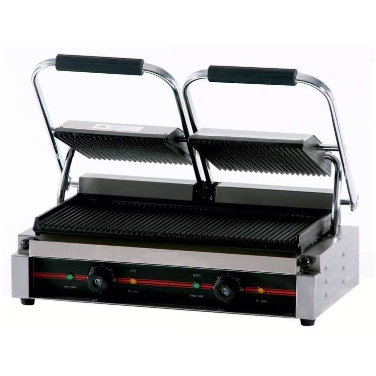 Grill Eléctrico Doble de 570 x310 x210h mm PEKIN IEG-813. 25 Kg Grill Eléctrico Doble de 570 x310 x210h mm PEKIN IEG-813. 25 Kg