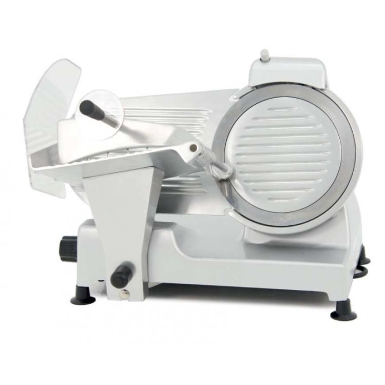 Cortadora de Embutidos cuchilla 250 mm y Potencia 240W con Base de Aluminio Fundido y Barnizado PEKIN CF-250