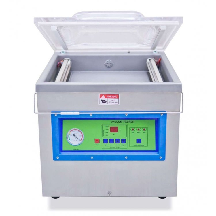 Envasadora de Vacío 2 Barras Soldadura 400 mm de 510 x560 x540h mm PEKIN DZ400T 65 kg Envasadora de Vacío 2 Barras Soldadura 400 mm de 510 x560 x540h mm PEKIN DZ400T 65 kg