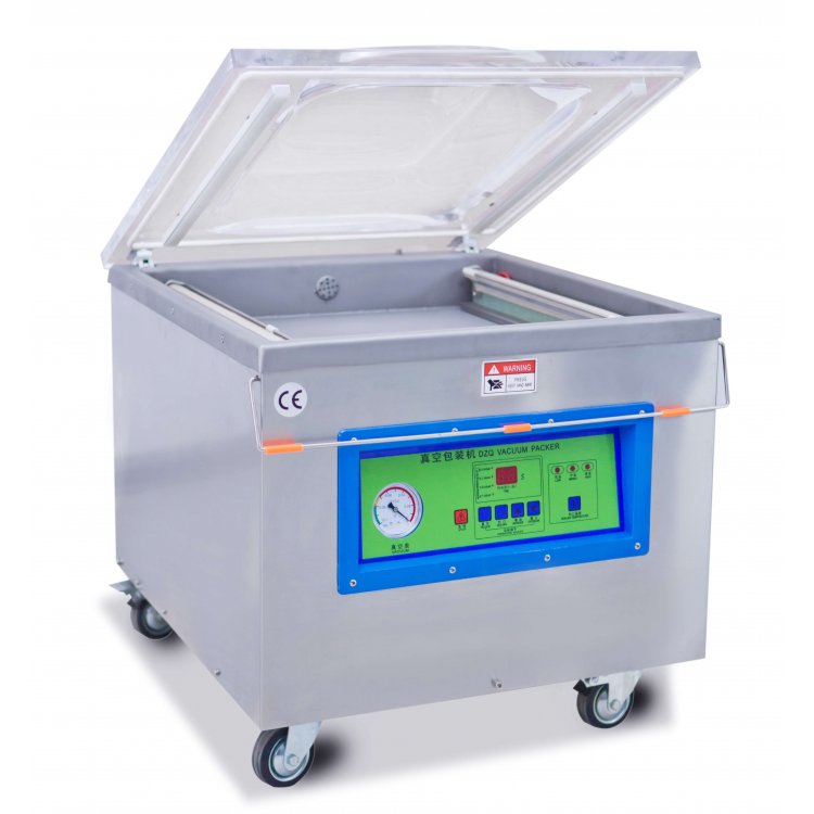 Envasadora de Vacío 2 Barras Soldadura 500 mm de 590 x670 x620h mm PEKIN DZ500T