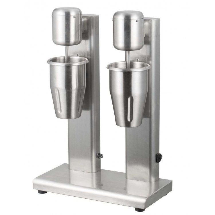 Batidora de Helados y Bebidas Doble 1 + 1 litros de 350x170x520h mm IBL-055