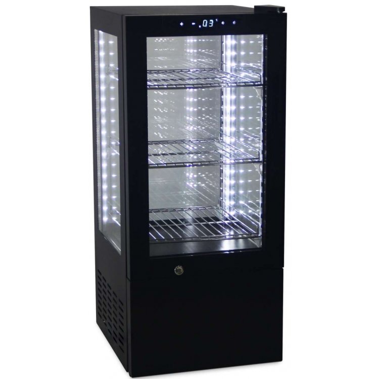 Armario Expositor Sobremesa 65 litros de 370 x410 x800h mm PEKIN G-65