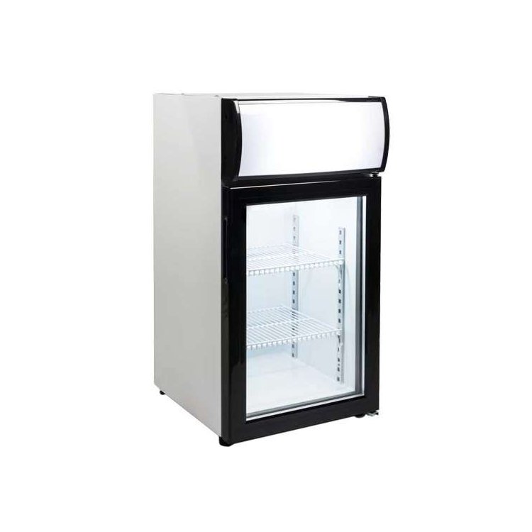 Expositor Sobremesa Congelación 50 litros 1 Puerta de 430 x460 x855h mm PEKIN FT-50L