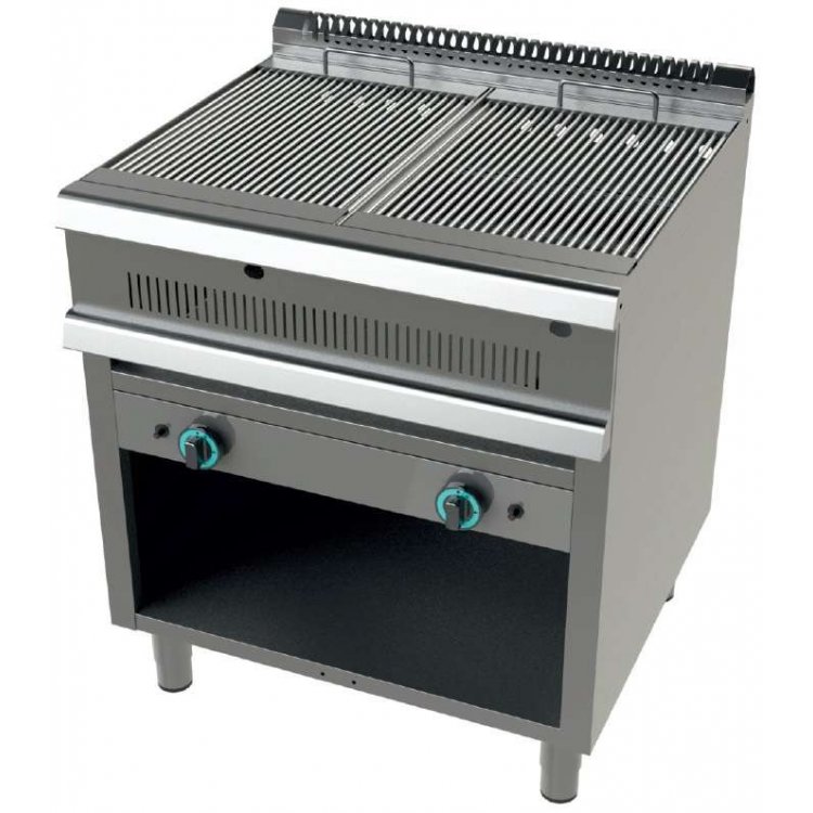 Barbacoa a gas con mueble 11+11 Kw Serie 900 JUNEX con medidas 800x900x900 h mm GR9C200 Barbacoa a gas con mueble 11+11 Kw Serie 900 JUNEX con medidas 800x900x900 h mm GR9C200