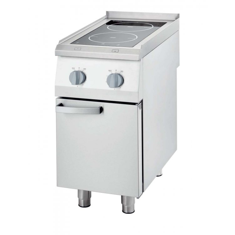 Cocina inducción con mueble 4 zonas 800x700x850h mm 4x3,5Kw Línea Varsovia