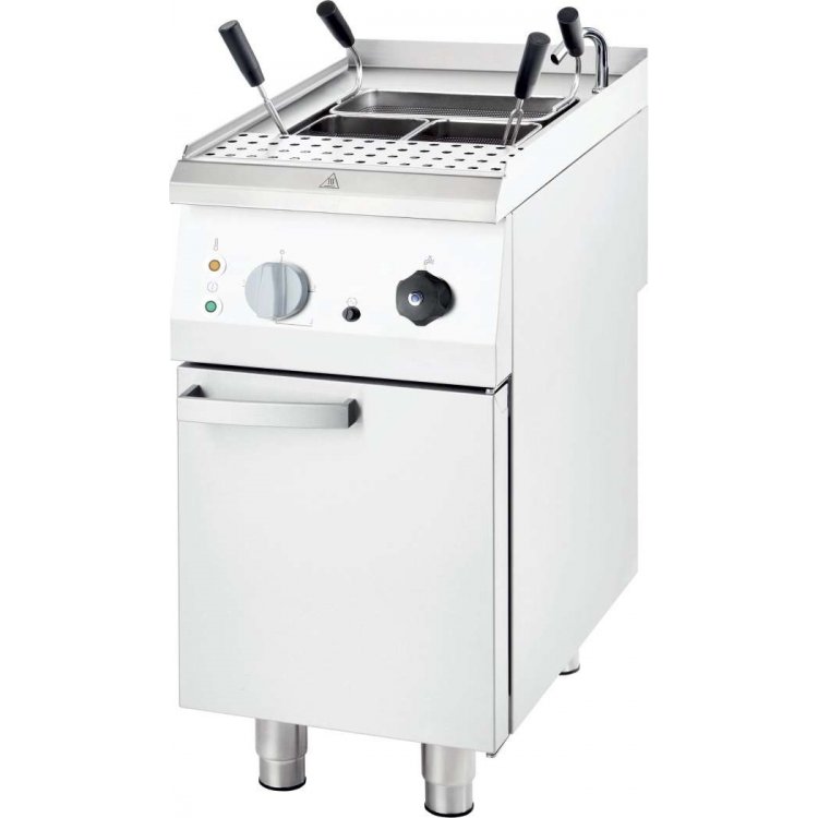 Cuecepasta Eléctrico 400x700x850h mm 25 litros 2-GN1/3 6 Kw Línea Varsovia