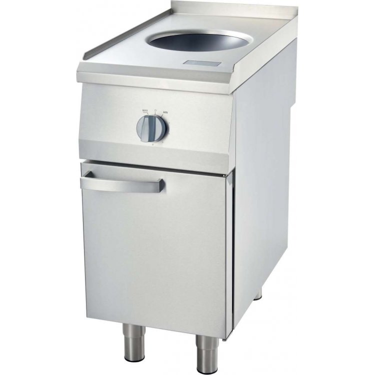 Wok de inducción diámetro 290 mm 400x700x850h mm 5Kw línea Varsovia