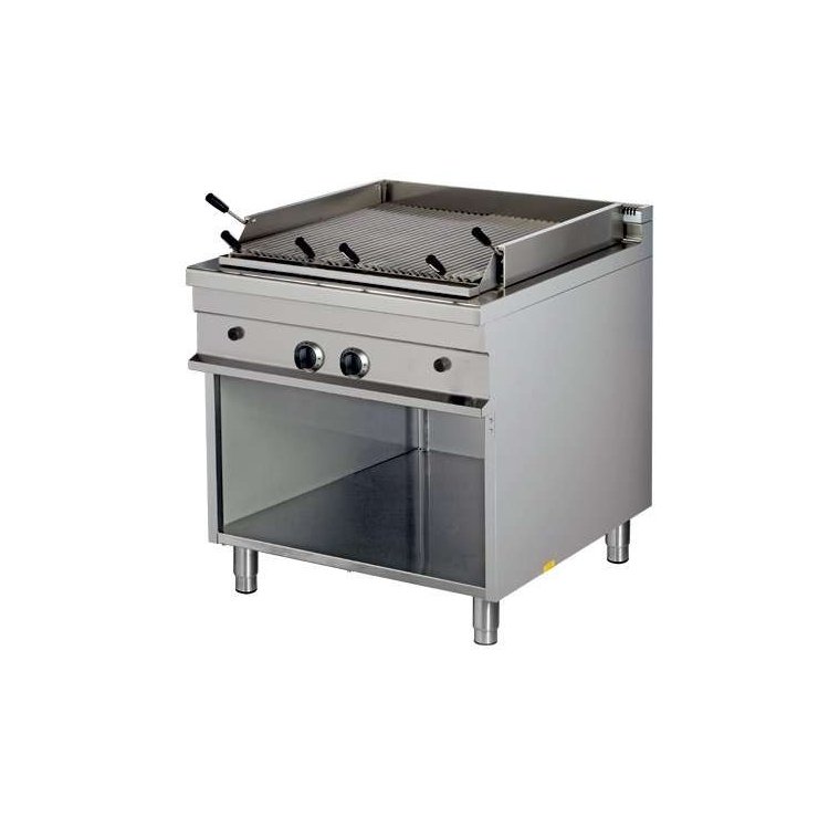 Barbacoa a gas piedra volcánica 7,5+7,5kw 850x900x900h mm GGL921 Línea Estambul Barbacoa a gas piedra volcánica 7,5+7,5kw 850x900x900h mm GGL921 Línea Estambul