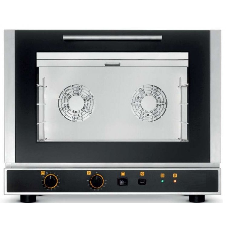 Horno eléctrico convección SNACK con GRILL y HUMIFIDICACIÓN 4 bandejas 60x40 cm EKF464.3GRILL Línea Padova Horno eléctrico convección SNACK con GRILL y HUMIFIDICACIÓN 4 bandejas 60x40 cm EKF464.3GRILL Línea Padova