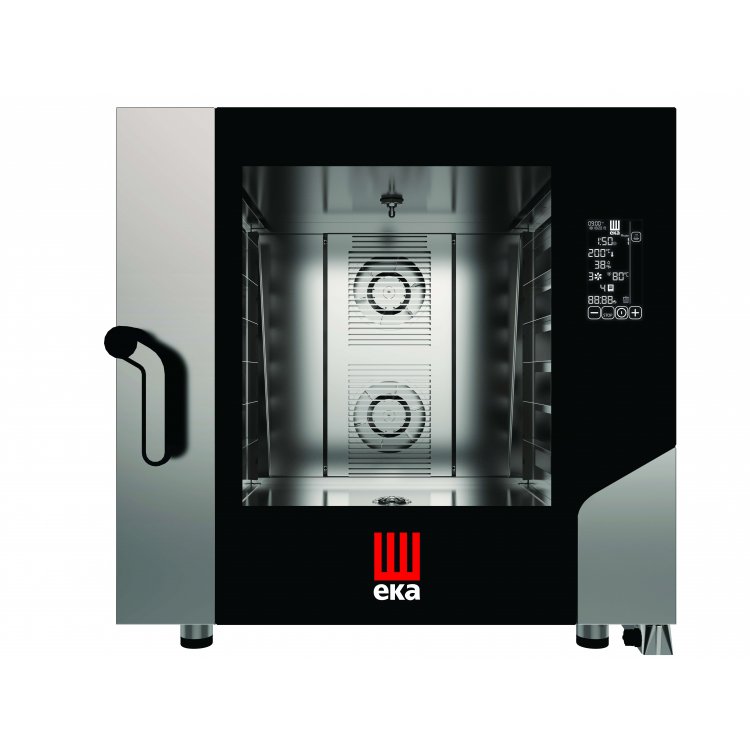 Horno eléctrico convección MILLENIAL BLACK MASK Pastelería/Panadería 6 bandejas 600x400 mm MKF664BM Línea Padova