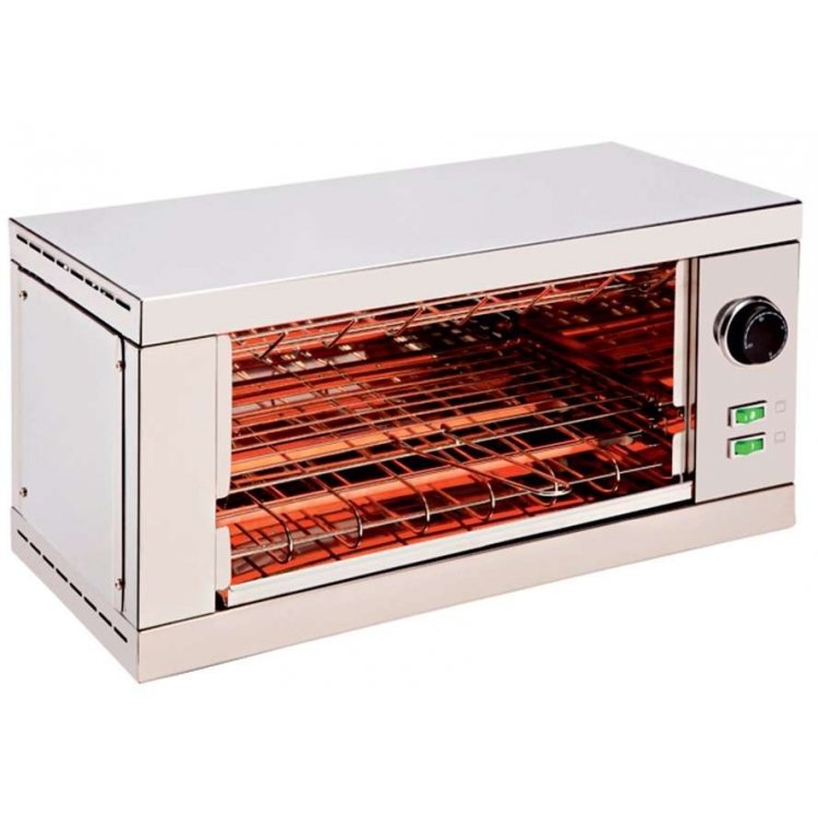 Tostador 1 piso resistencias de cuarzo sin temporizador 2000W TS1