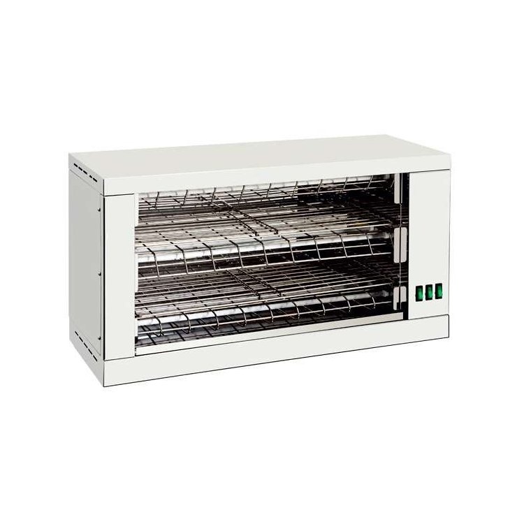 Tostador 2 pisos SUPER (Gran tamaño)  resistencias de cuarzo  con temporizador 3600W TD2T SUPER
