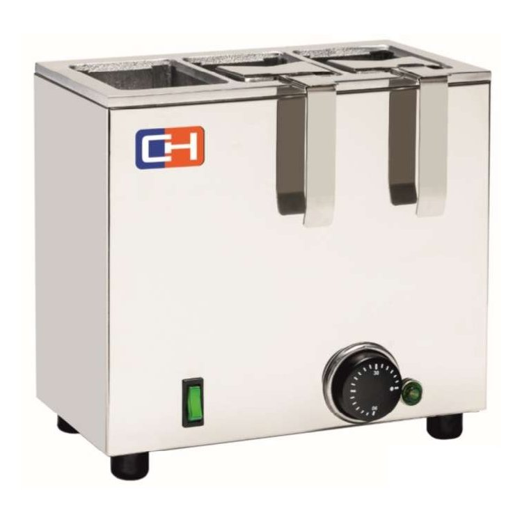 Calentador de Leche en Tetrabrik de 1050W con medidas 275x250x150h mm CBRIK3