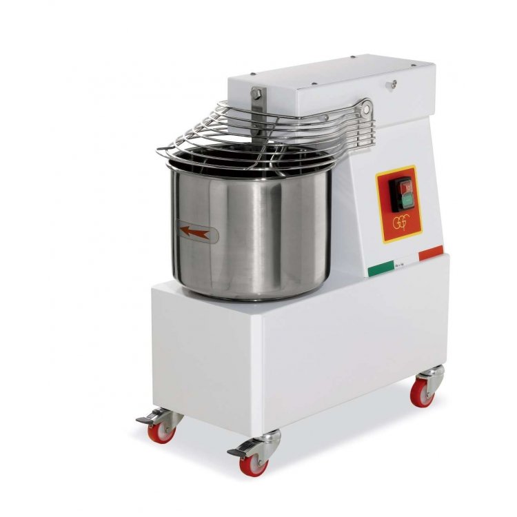 Amasadora Espiral 10 litros  cuba y cabezal fijo TREVISO IM10 (230V)