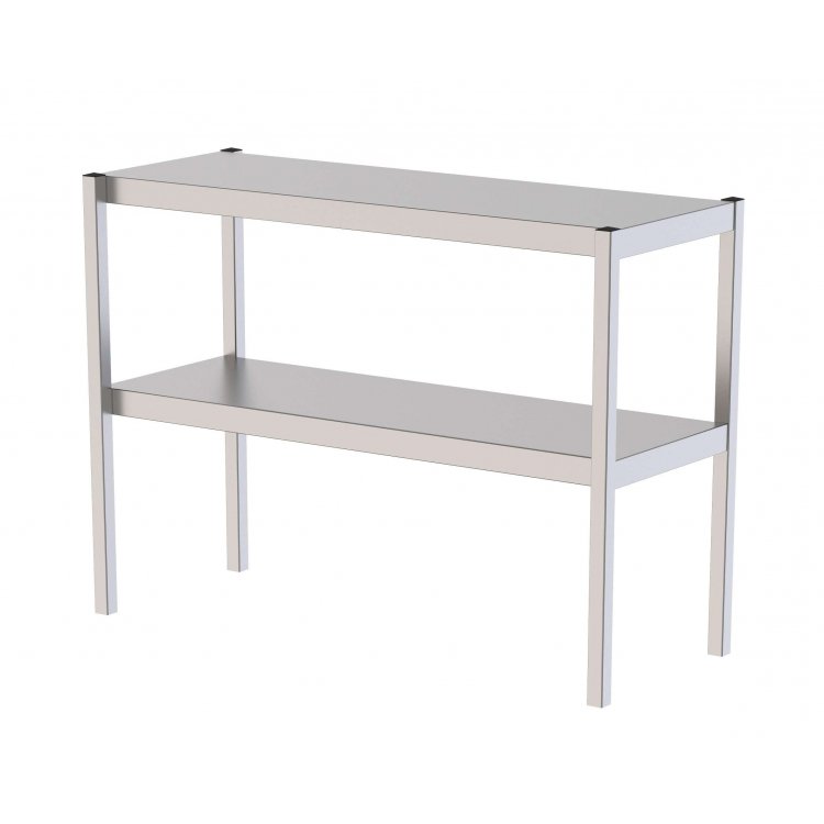 Estante Sobremesa Acero Inoxidable Doble Para Mesas De Trabajo 1500x350x650h mm UTS135150S2 Estante Sobremesa Acero Inoxidable Doble Para Mesas De Trabajo 1500x350x650h mm UTS135150S2
