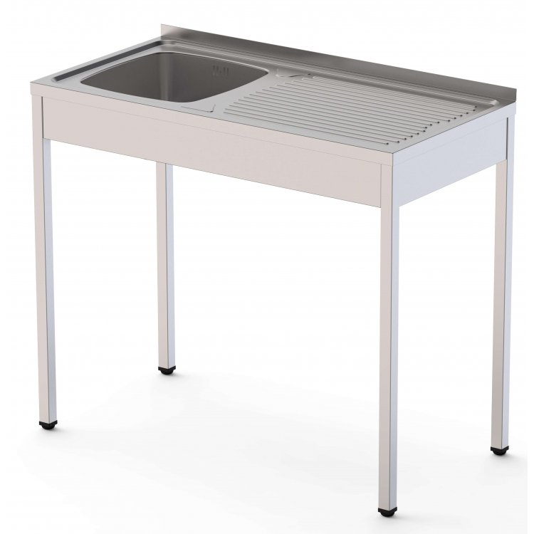 Fregadero Desmontado cuba DERECHA + escurridor IZQUIERDA Fondo 500 de 800x500x850h mm AVEIRO IS1508R10S0 Fregadero Desmontado cuba DERECHA + escurridor IZQUIERDA Fondo 500 de 800x500x850h mm AVEIRO IS1508R10S0