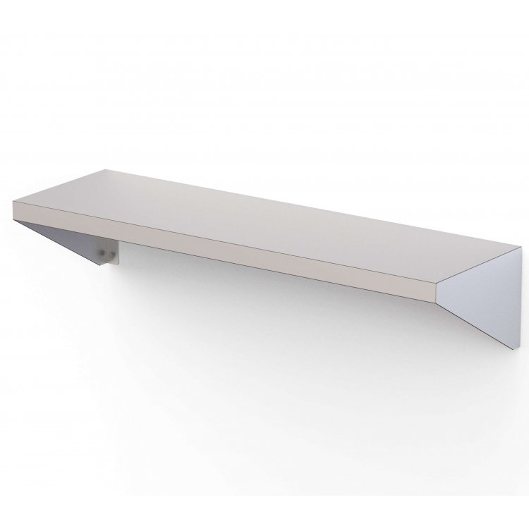 Estantería Mural Acero Inoxidable Fondo 400 de 1200x400x200h mm WMS11240200 Estantería Mural Acero Inoxidable Fondo 400 de 1200x400x200h mm WMS11240200