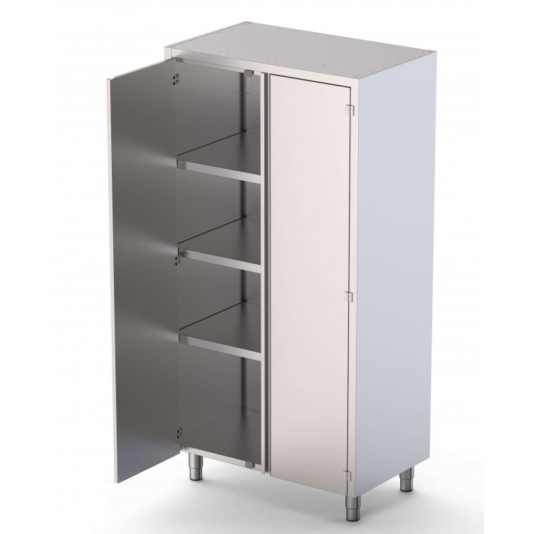 Armario de Pie Acero Inoxidable Con 1 Puerta Abatible 600x600x2000h mm FC0660200SW