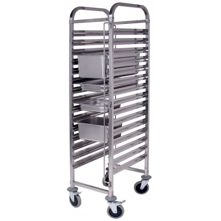Carro Bandejero de 380x550x1735h mm PEKIN CARRO15GN1/1 Carro Bandejero de 380x550x1735h mm PEKIN CARRO15GN1/1