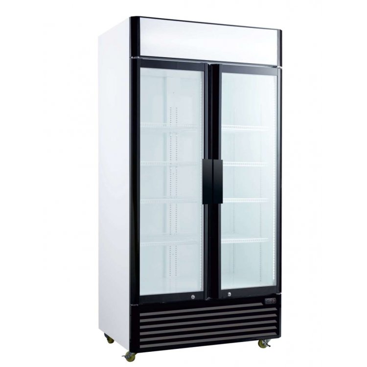 Armario Expositor Refrigerado 800 litros 2 Puertas Batientes de Vidrio de 1000x730x2030h mm PEKIN CSD800 Armario Expositor Refrigerado 800 litros 2 Puertas Batientes de Vidrio de 1000x730x2030h mm PEKIN CSD800