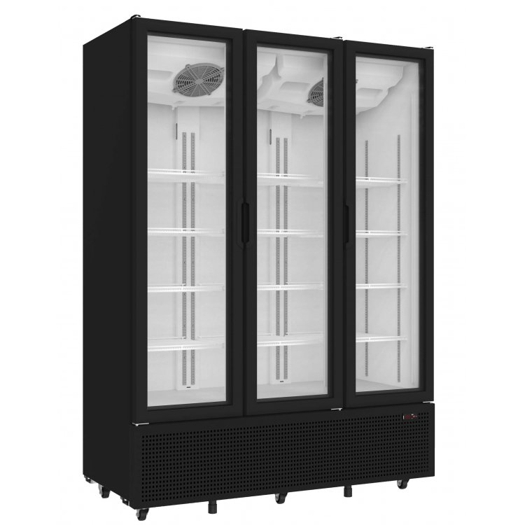 Armario Refrigerado 3 puertas Batientes de Cristal 1264 Litros Línea MANISA S1500 WOC Armario Refrigerado 3 puertas Batientes de Cristal 1264 Litros Línea MANISA S1500 WOC