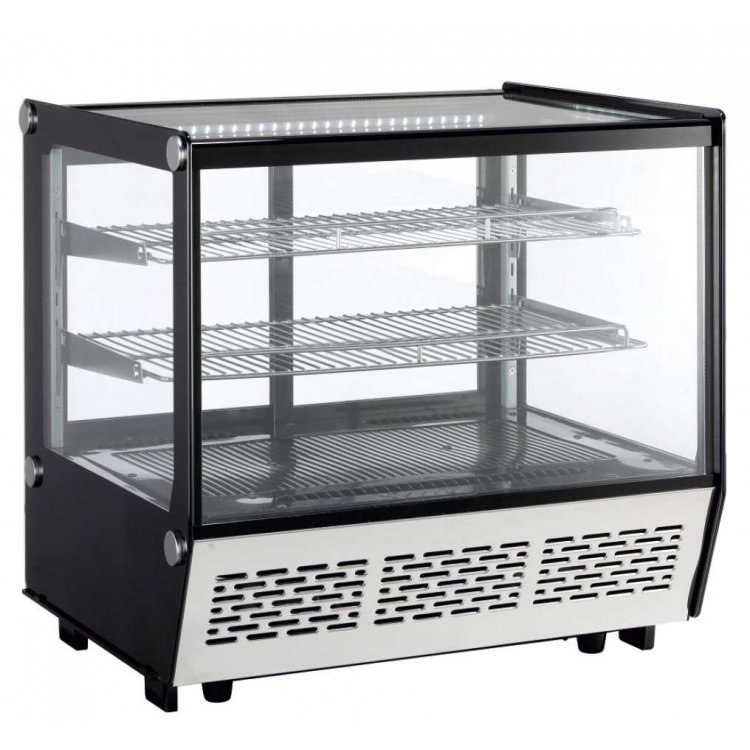 Vitrina refrigerada sobremostrador Cristal Recto 710X568X686h mm Línea Pekín XCW120Z Vitrina refrigerada sobremostrador Cristal Recto 710X568X686h mm Línea Pekín XCW120Z