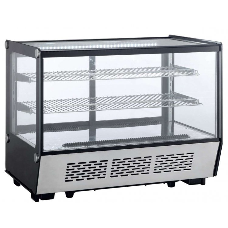 Vitrina refrigerada sobremostrador Cristal Recto 888X568X686h mm Línea Pekín XCW160Z Vitrina refrigerada sobremostrador Cristal Recto 888X568X686h mm Línea Pekín XCW160Z