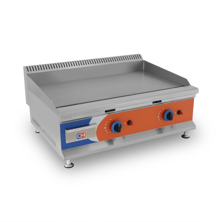 Frytops a Gas Propano Acero Rectificado 12mm de 805x570x370h mm PEKIN GG-750