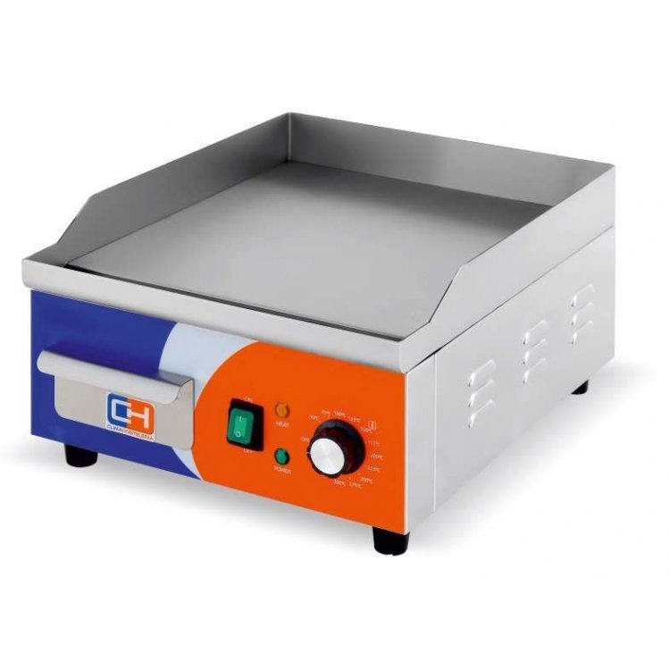 Plancha Eléctrica Acero Rectificado 10mm de 360x460x220h mm PEKIN EG-360 Plancha Eléctrica Acero Rectificado 10mm de 360x460x220h mm PEKIN EG-360