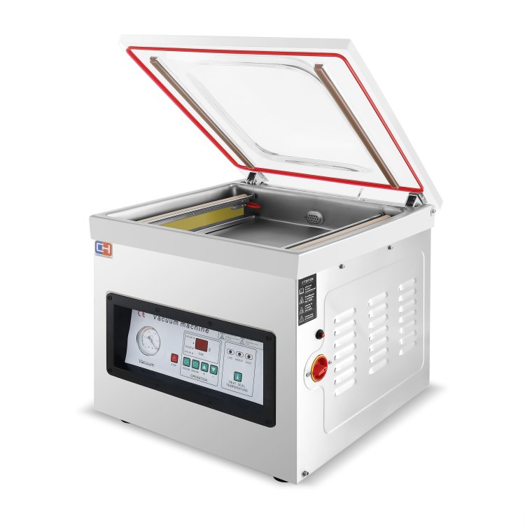 Envasadora de Vacío 2 Barras Soldadura 400mm de 550x490x590h mm PEKIN DZ-400T Envasadora de Vacío 2 Barras Soldadura 400mm de 550x490x590h mm PEKIN DZ-400T