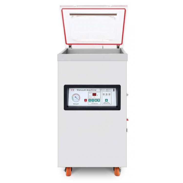 Envasadora de Vacío con Mueble 2 Barras Soldadura 400mm de 550x490x970h mm PEKIN DZ-400F