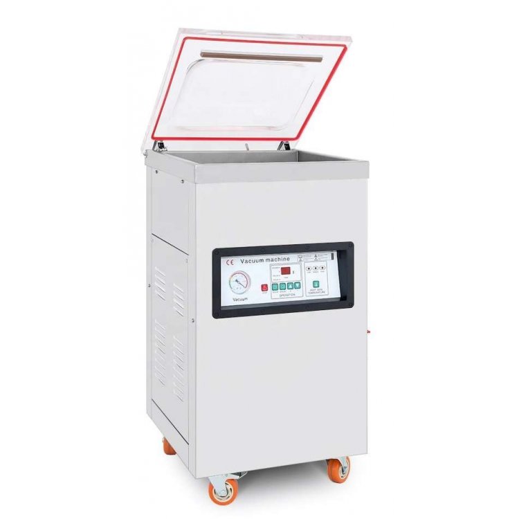 Envasadora de Vacío con Mueble 2 Barras Soldadura 500mm de 652x578x982h mm PEKIN DZ-500F Envasadora de Vacío con Mueble 2 Barras Soldadura 500mm de 652x578x982h mm PEKIN DZ-500F