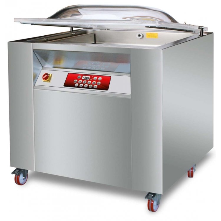 Envasadora al Vacío de Campana Gran Producción 2 Barras soldadura 900+500mm MAXI Línea Verona