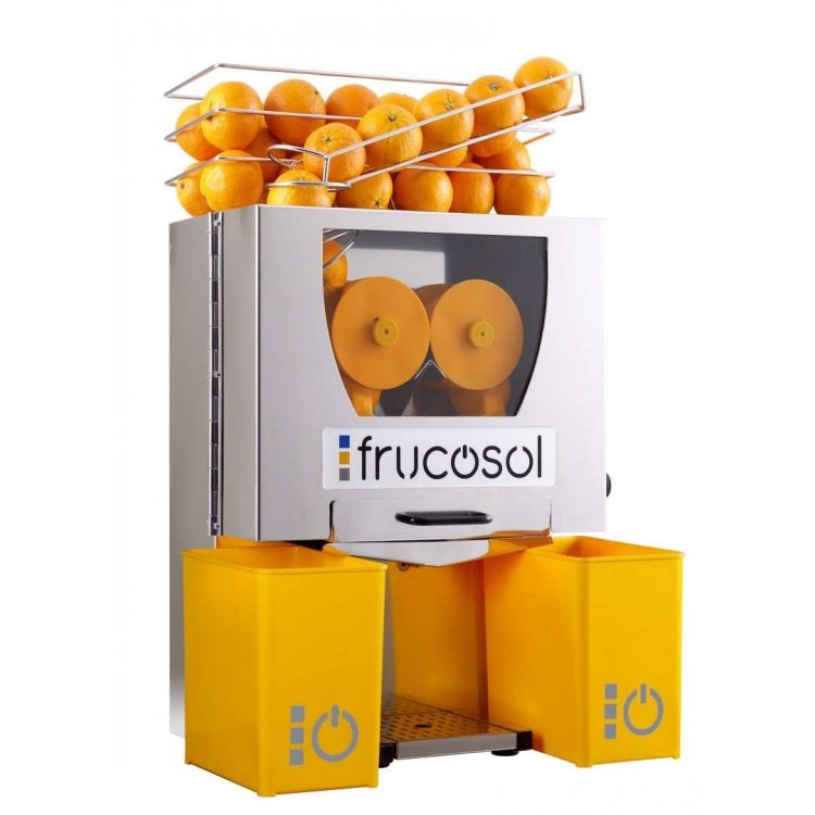 Exprimidor Automático 25 frutas/min FRUCOSOL Línea Rioja F50 Exprimidor Automático 25 frutas/min FRUCOSOL Línea Rioja F50