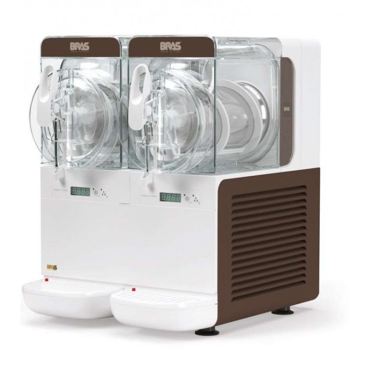 Granizadora compacta 3+3 litros BRAS B-CUBE2 Granizadora compacta 3+3 litros BRAS B-CUBE2