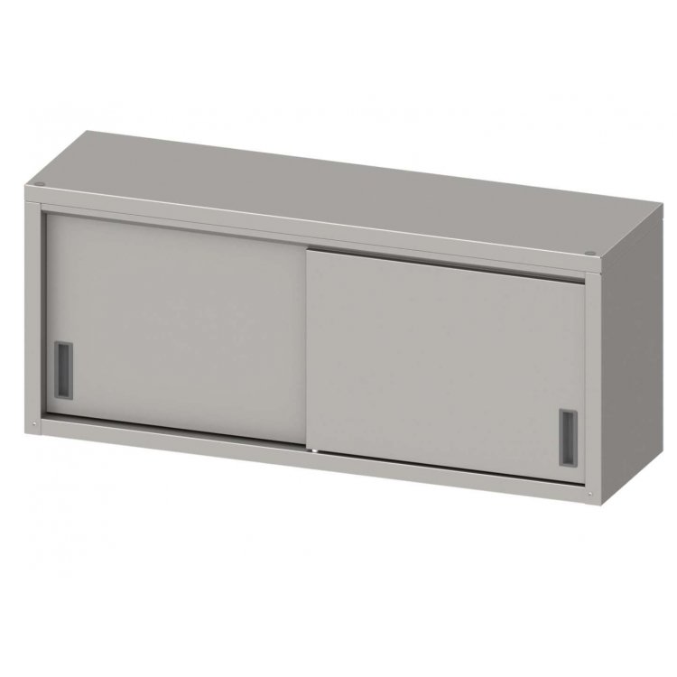 Armario de pared acero inoxidable AISI 201 con puertas correderas 1200x400x600 mm AP124 Línea Varsovia (951724120) Armario de pared acero inoxidable AISI 201 con puertas correderas 1200x400x600 mm AP124 Línea Varsovia (951724120)