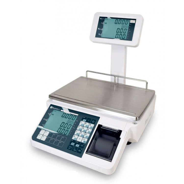 Balanza Comercial 30Kg con Impresora 4 Vendedores STI30 BAXTRAN